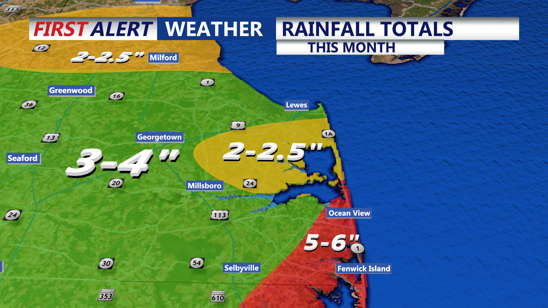 Rainfall Totals